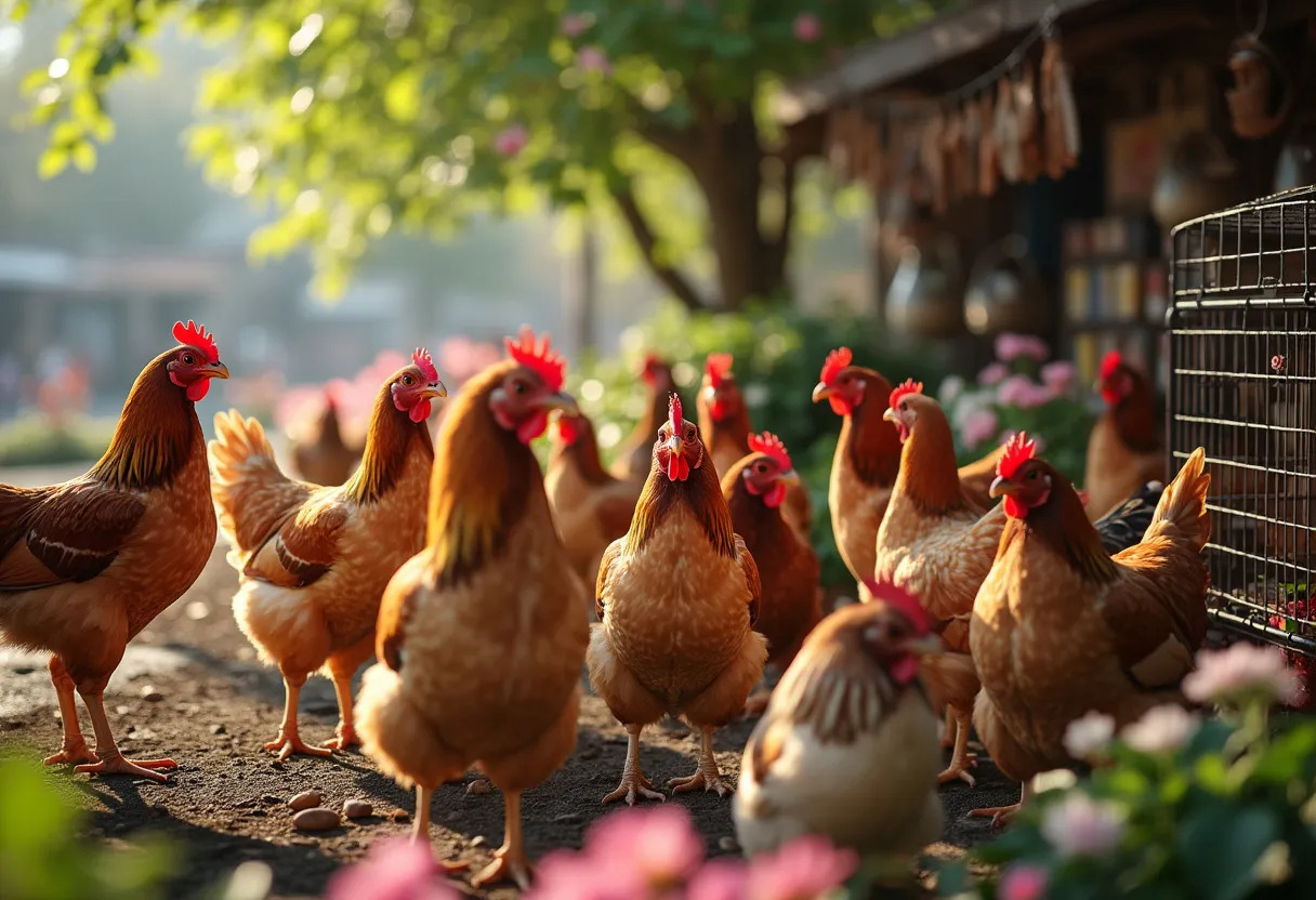 poule saisonnier