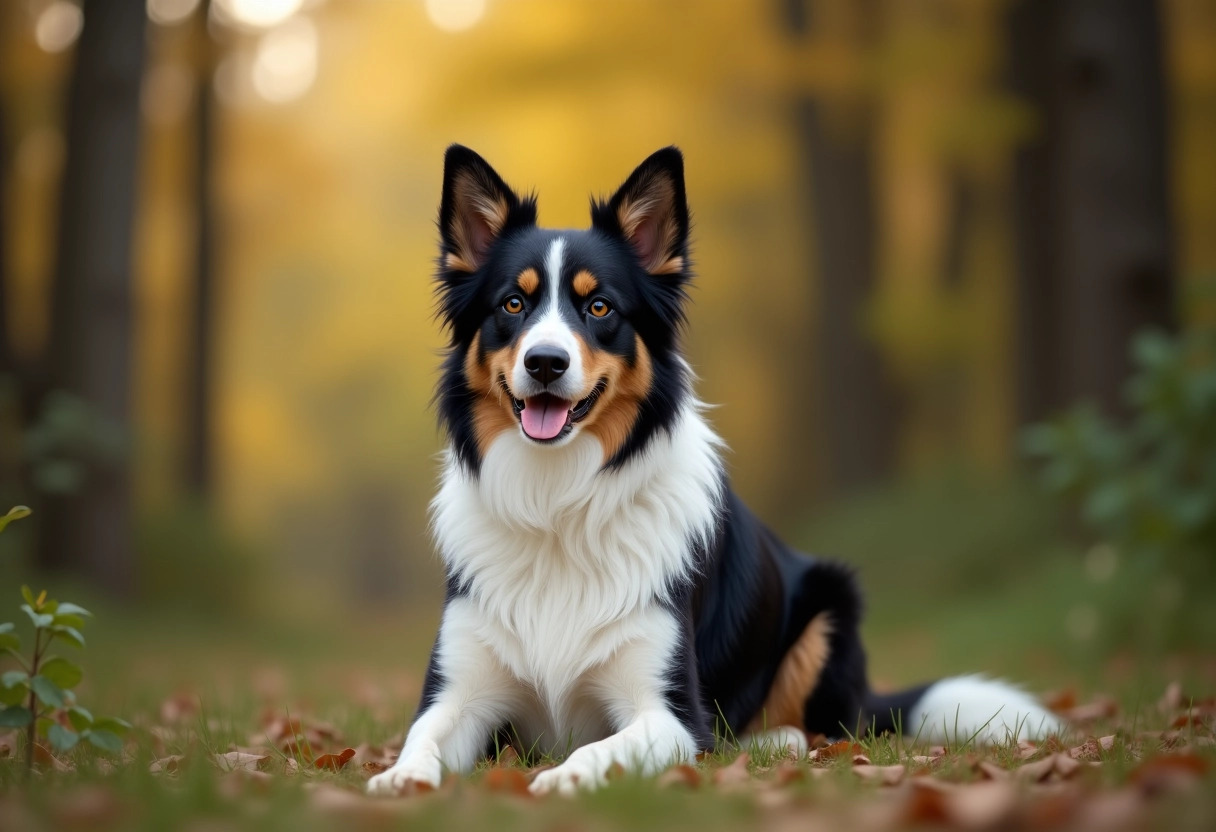 border collie croisé berger australien